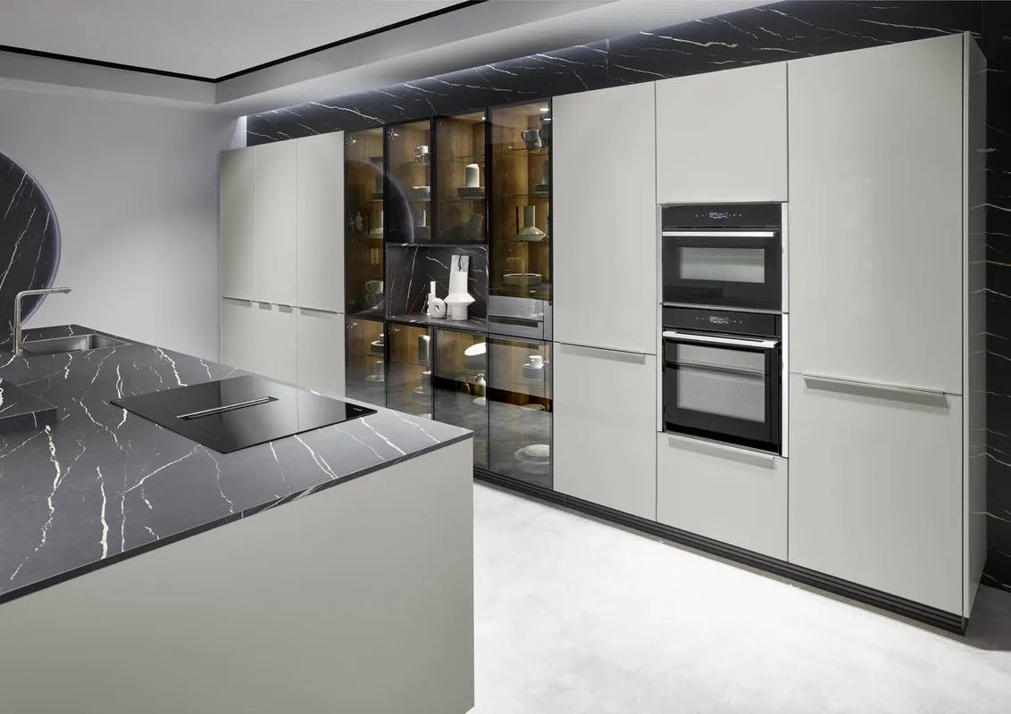 Kutchenhaus Novalux Satin Grey High Gloss 1