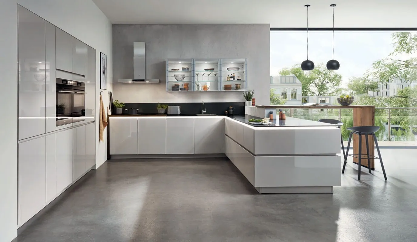 Kutchenhaus Lux Lacquer, Satin Grey High Gloss 1