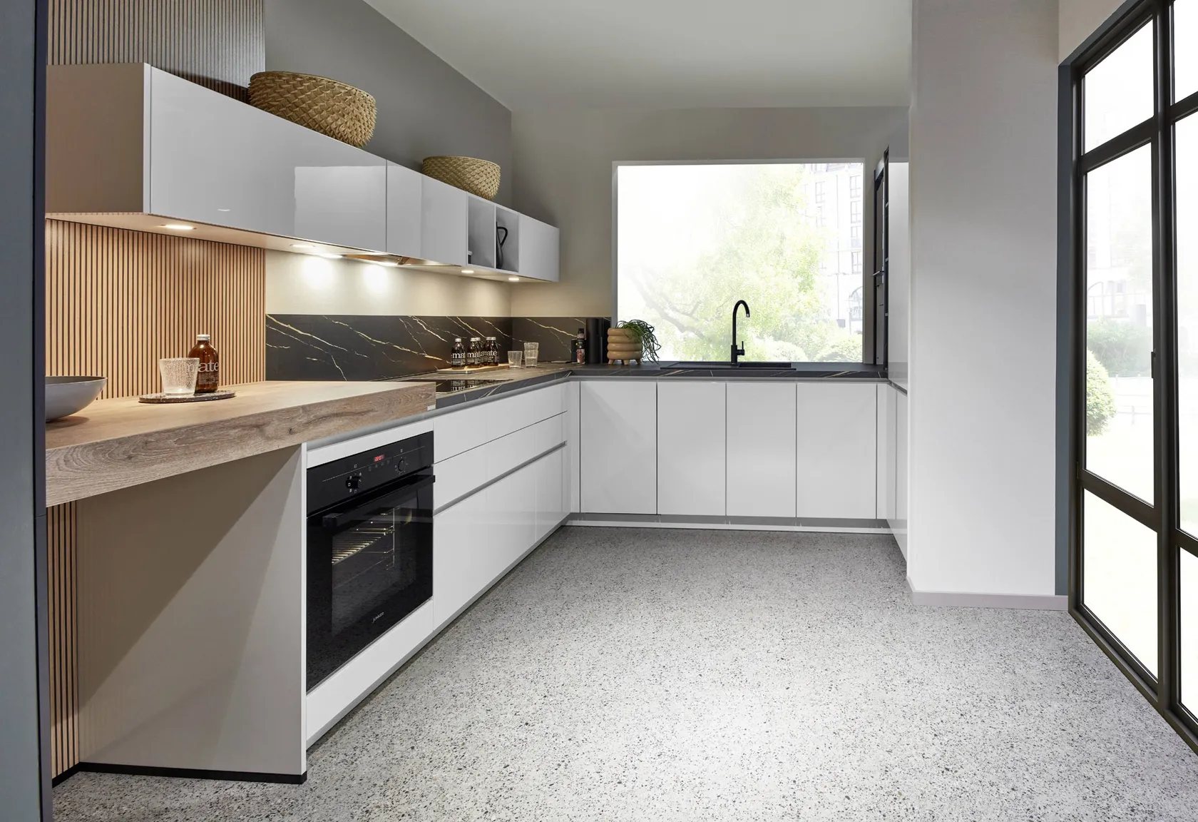 Kutchenhaus Novalux White High Gloss 0