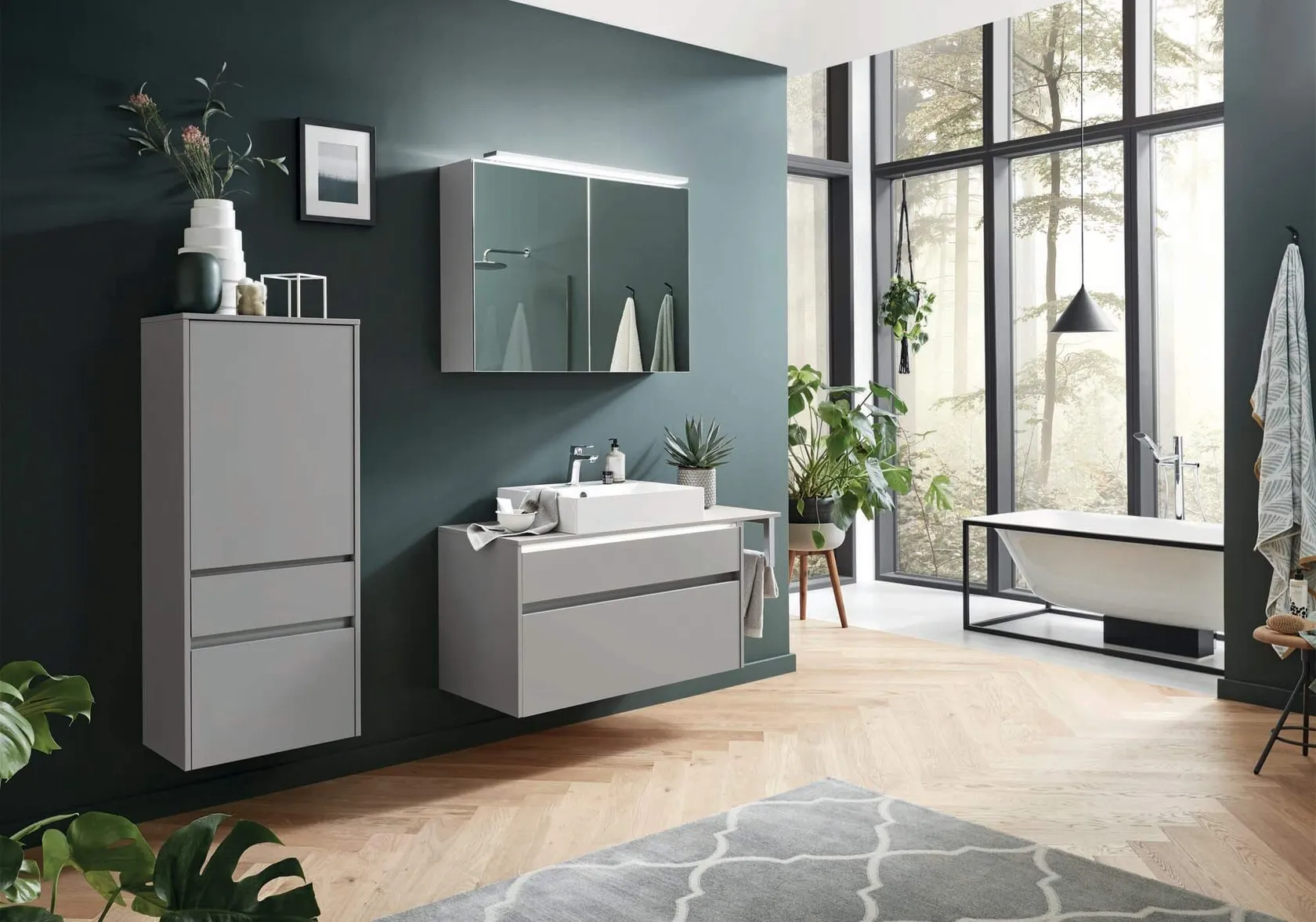 Kutchenhaus Fashion Lacquered, Honed Stone Grey 0